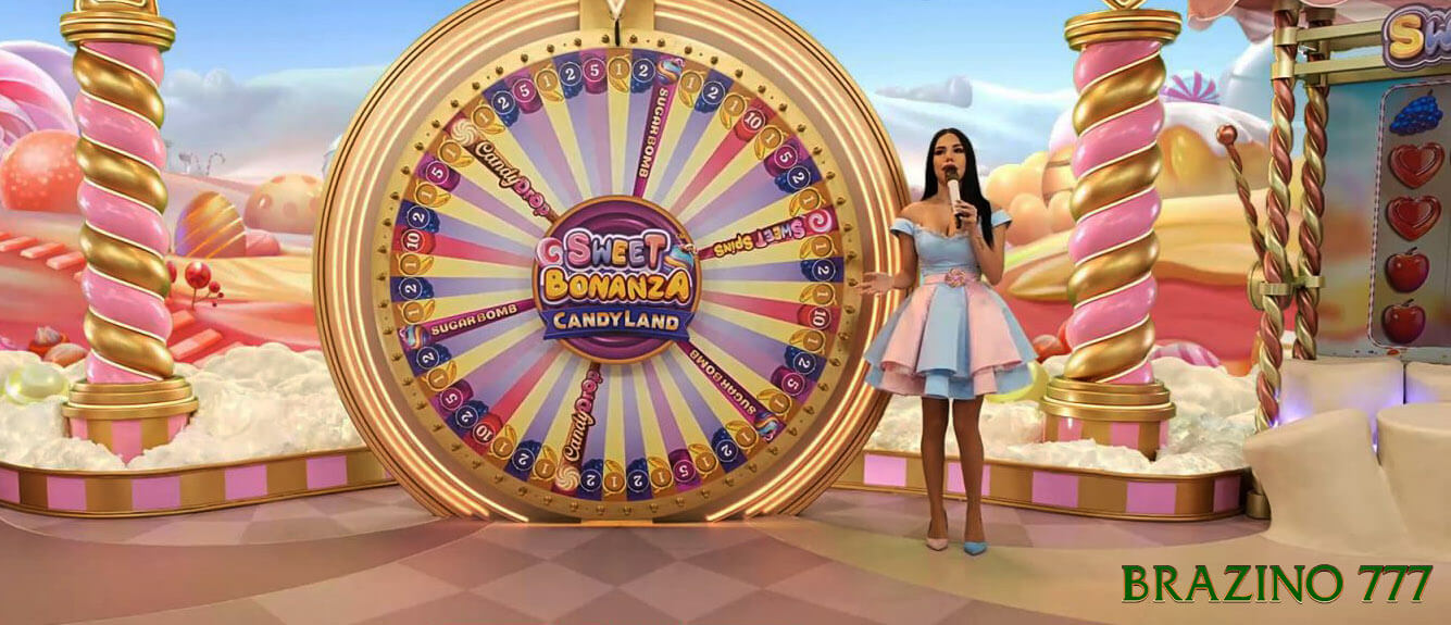 Sweet Bonanza Candyland Ao Vivo